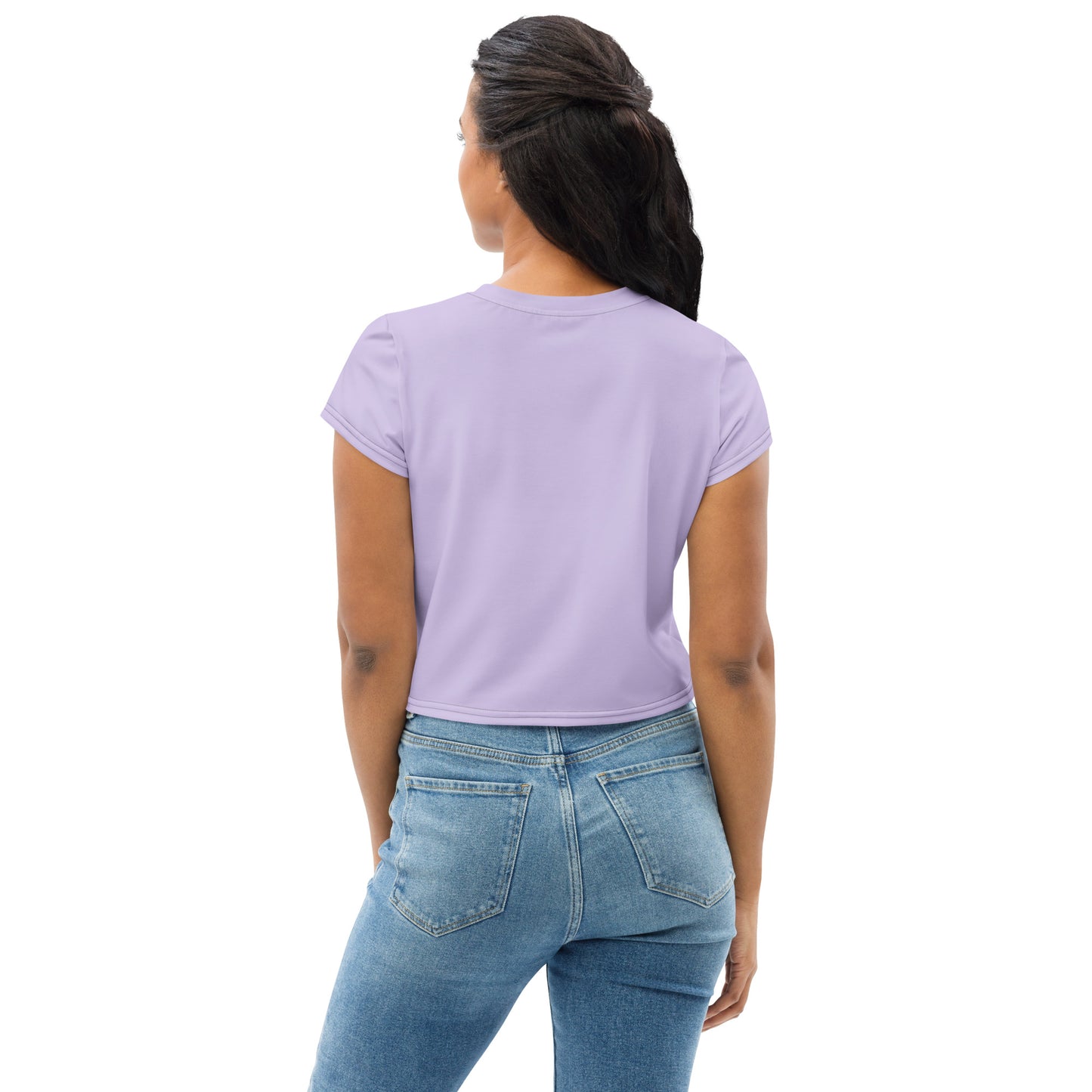 FUTURE SOUL SAVIOR - FIGHT FOR YOUR MOTHER - PURPLE - CROP TEE