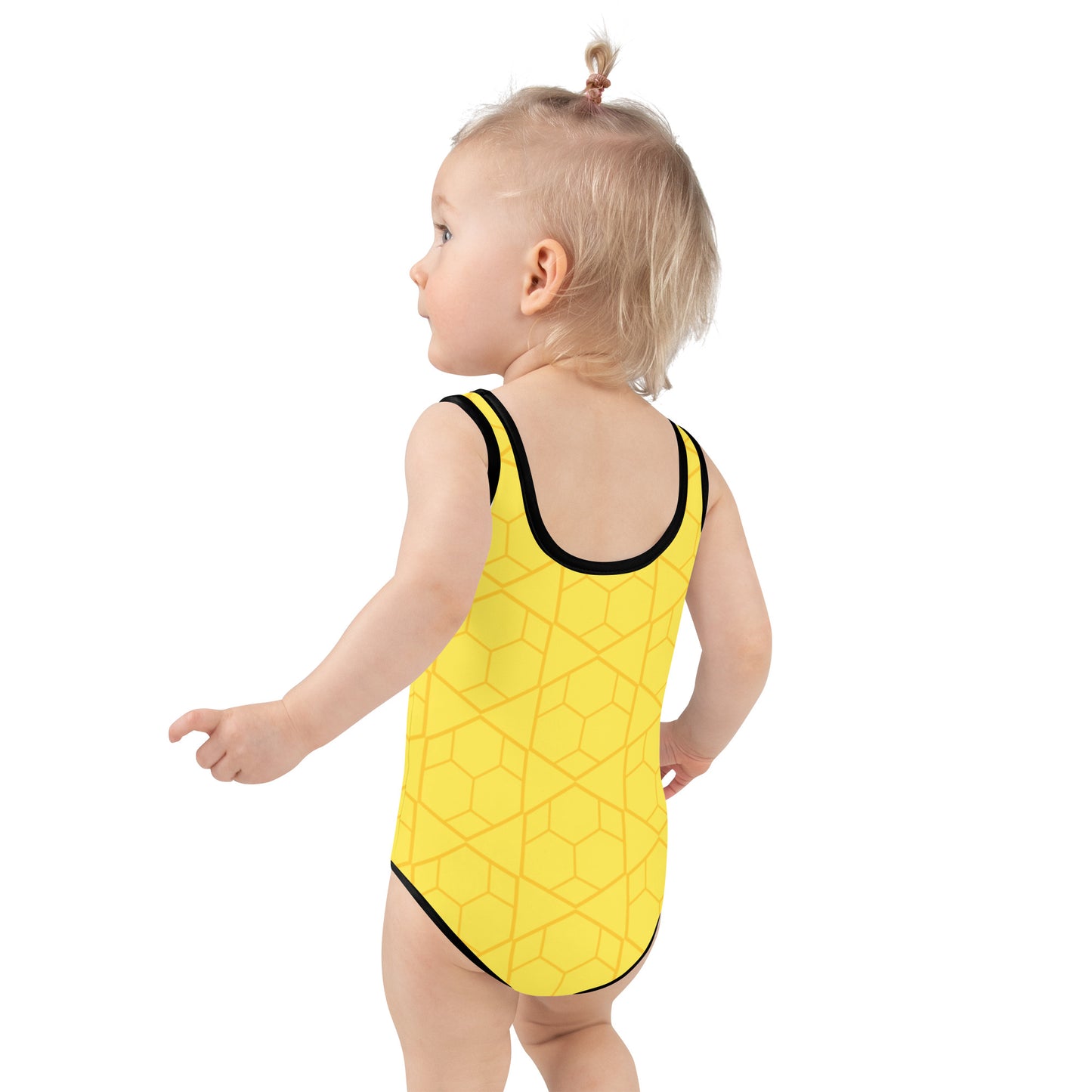 BEE HERO - BLACK - KIDS SWIMSUIT