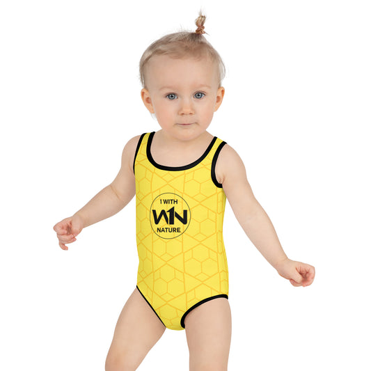 BEE HERO - BLACK - KIDS SWIMSUIT