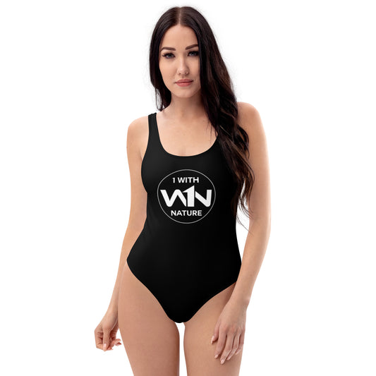 FOREST ACTIVIST - WHITE LOGO - SWIMSUIT