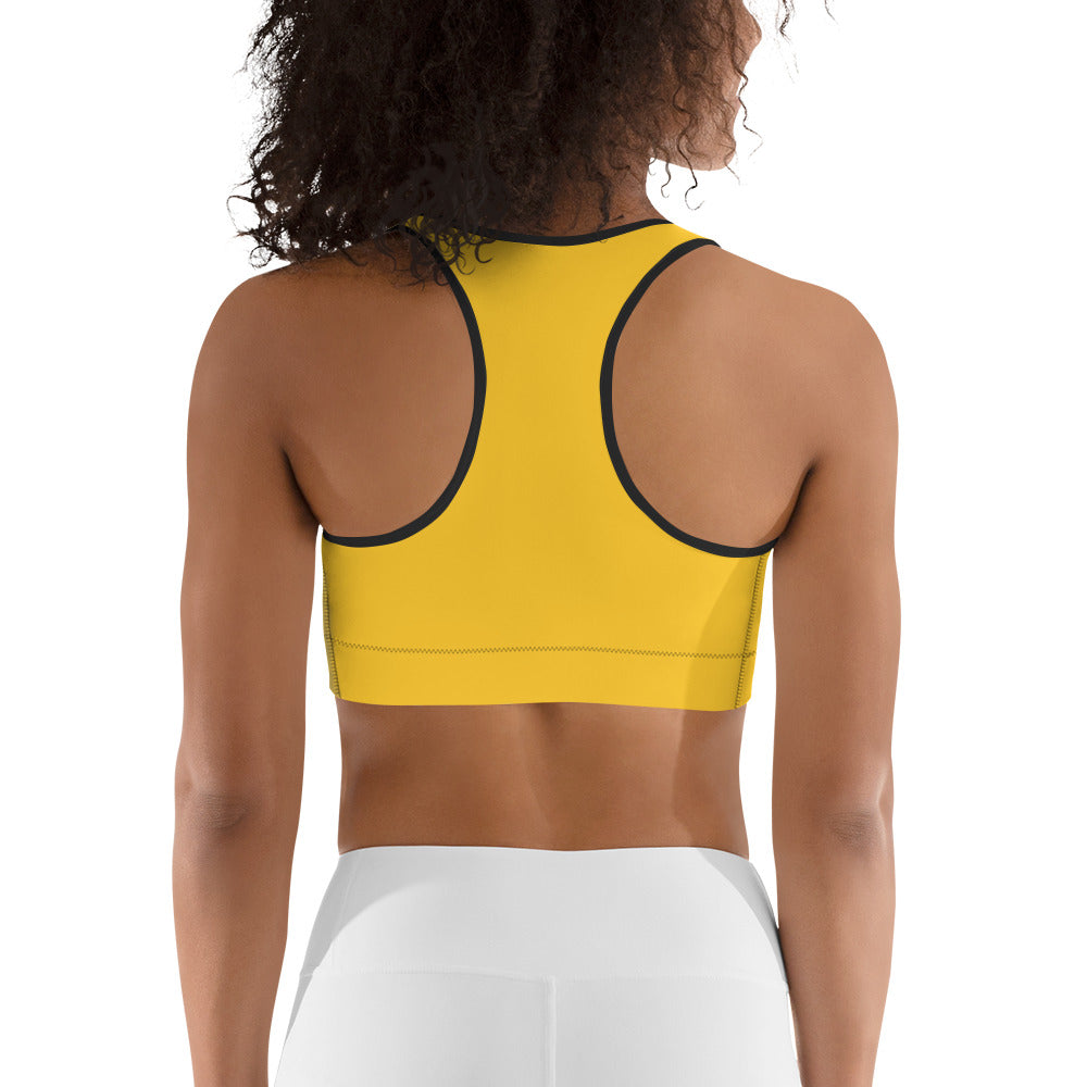 BEE ACTIVIST - BLACK - SPORTS BRA
