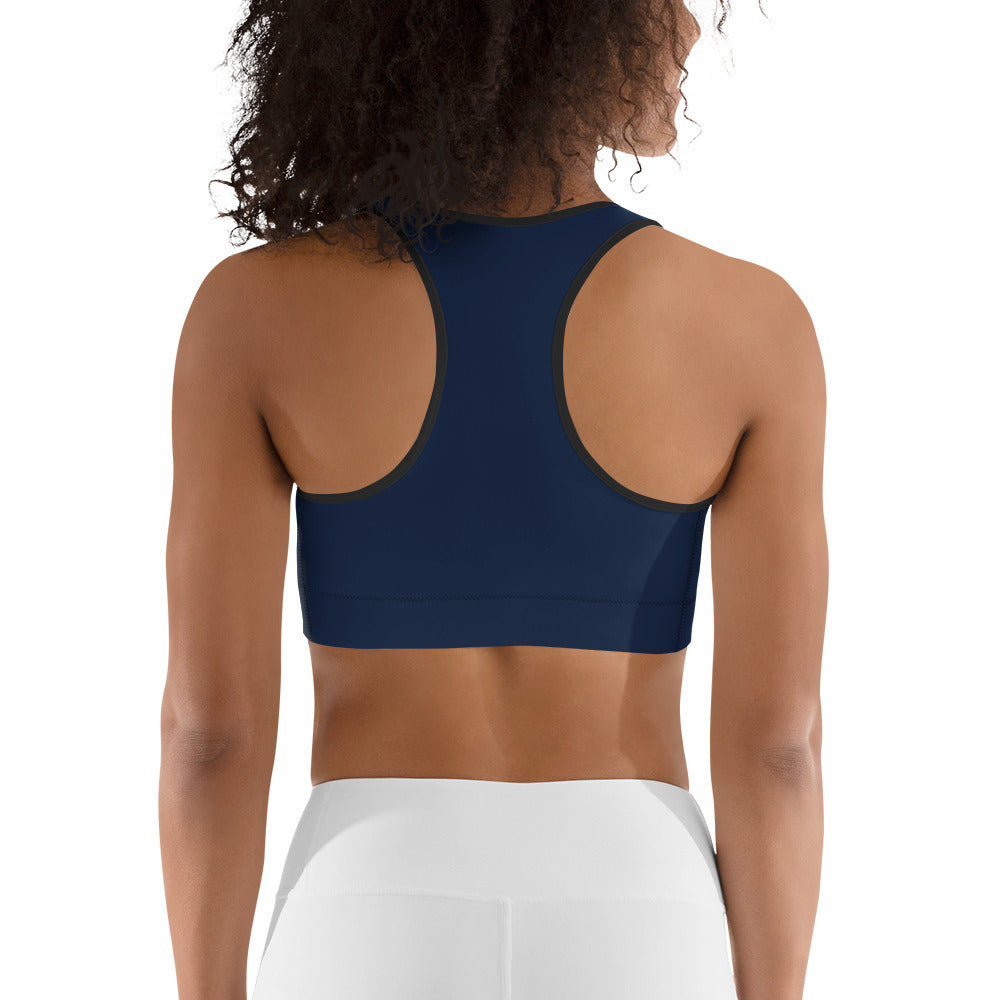 OCEAN ACTIVIST - NAVY - SPORTS BRA