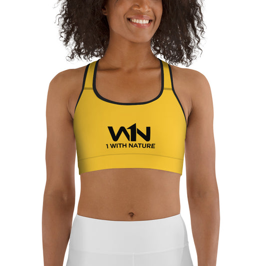 BEE ACTIVIST - BLACK - SPORTS BRA