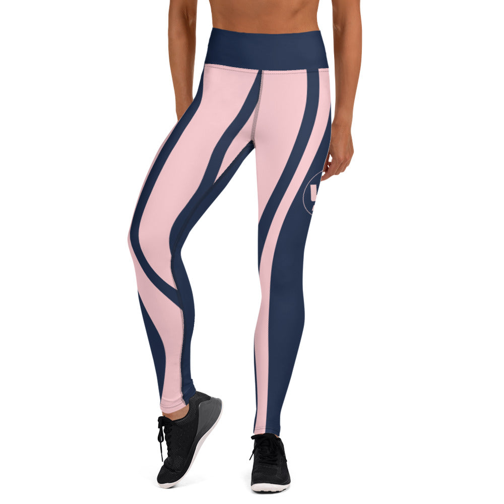 FUTURE ACTIVIST - PINK STRIPES- LEGGINS