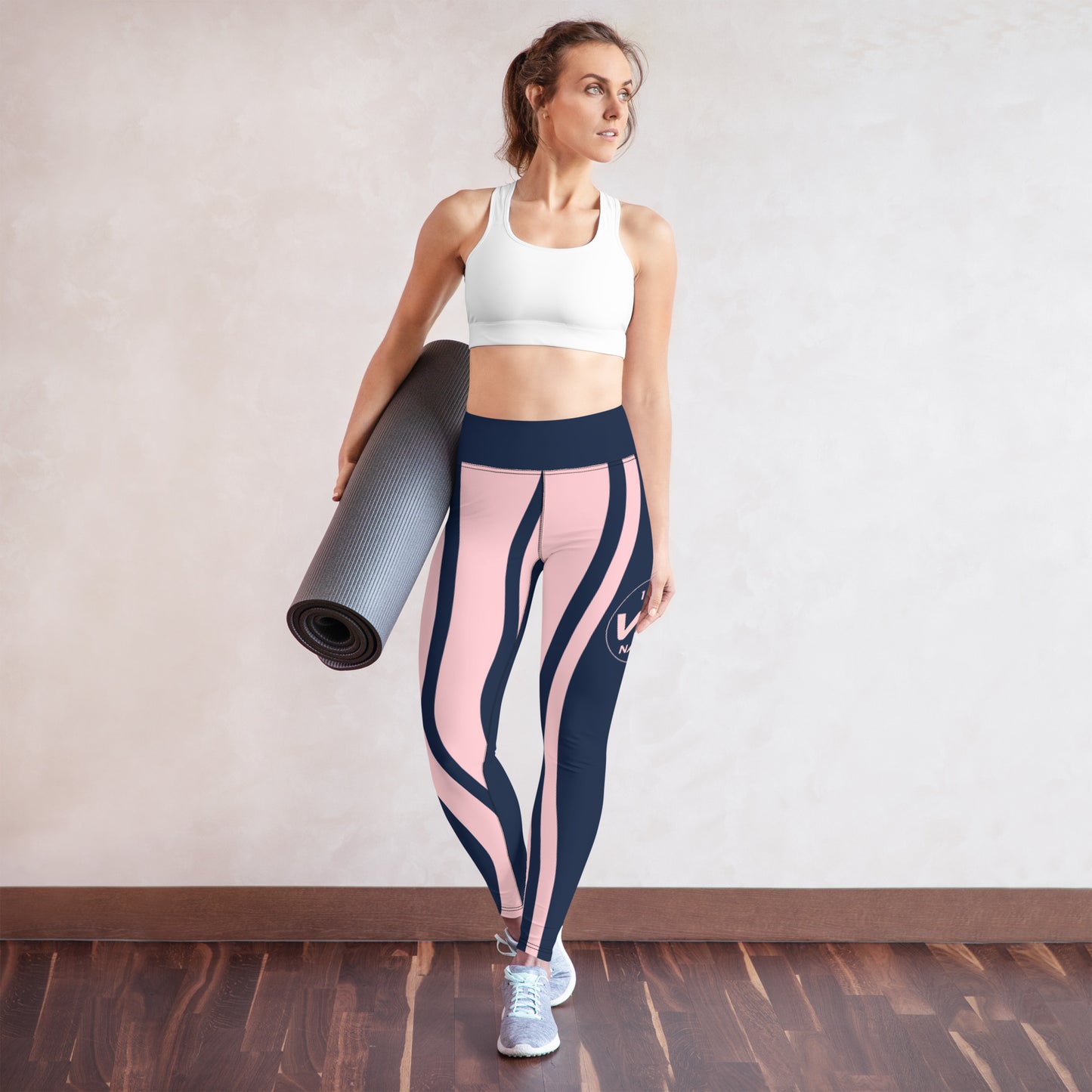 FUTURE ACTIVIST - PINK STRIPES- LEGGINS