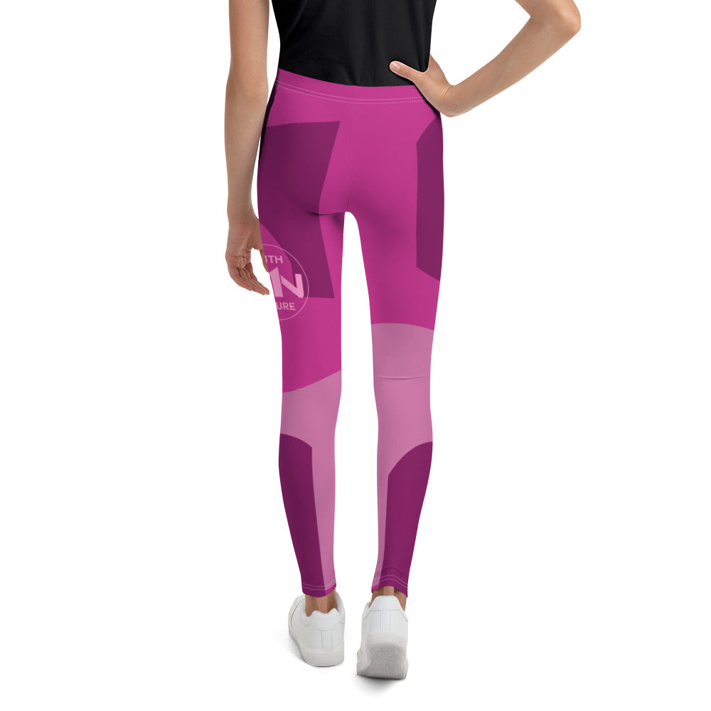 FUTURE HERO - PINK - YOUTH LEGGINS