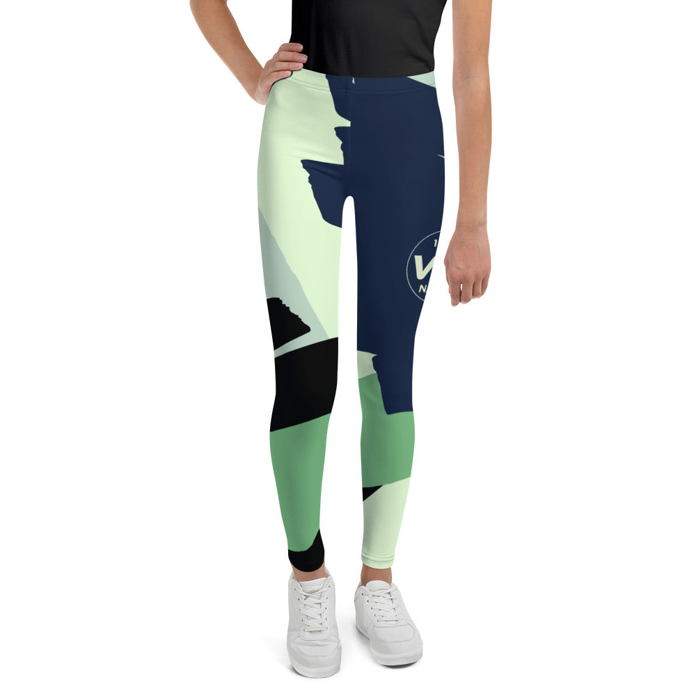 FOREST HERO - WHITE - YOUTH LEGGINS