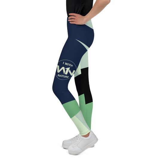 FOREST HERO - WHITE - YOUTH LEGGINS