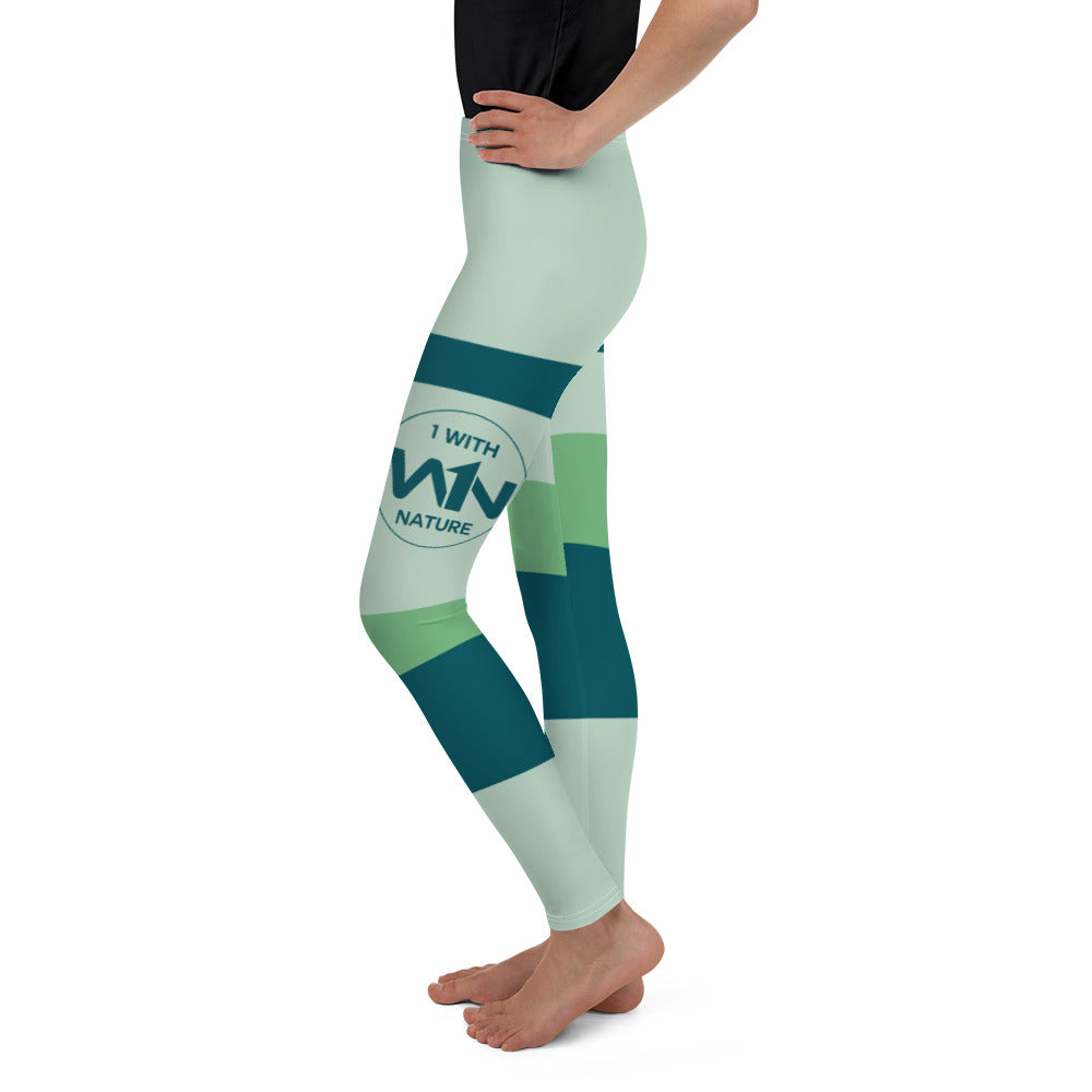 FOREST HERO - GREEN - YOUTH LEGGINS