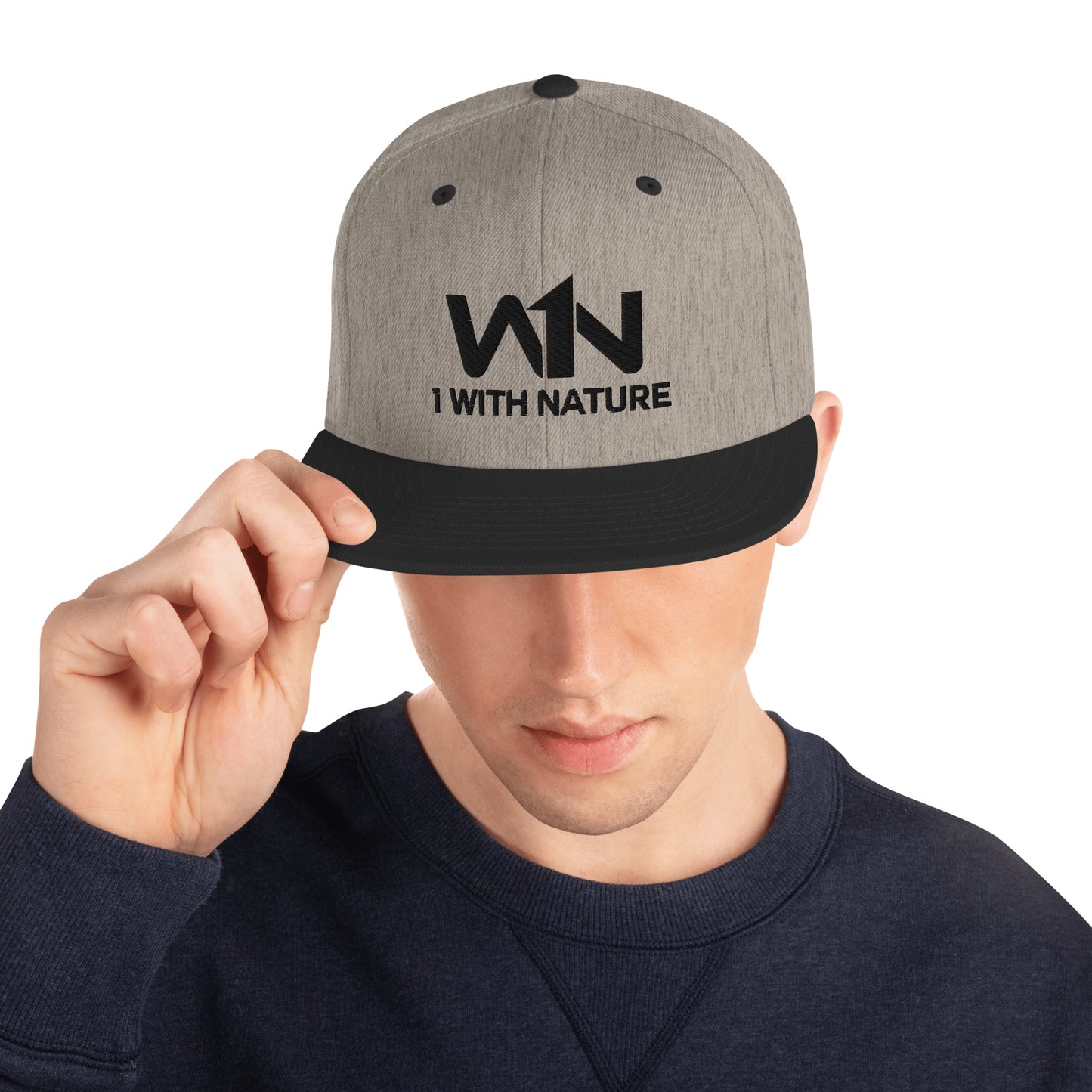 BEE WISDOM - BLACK - SNAPBACK HAT