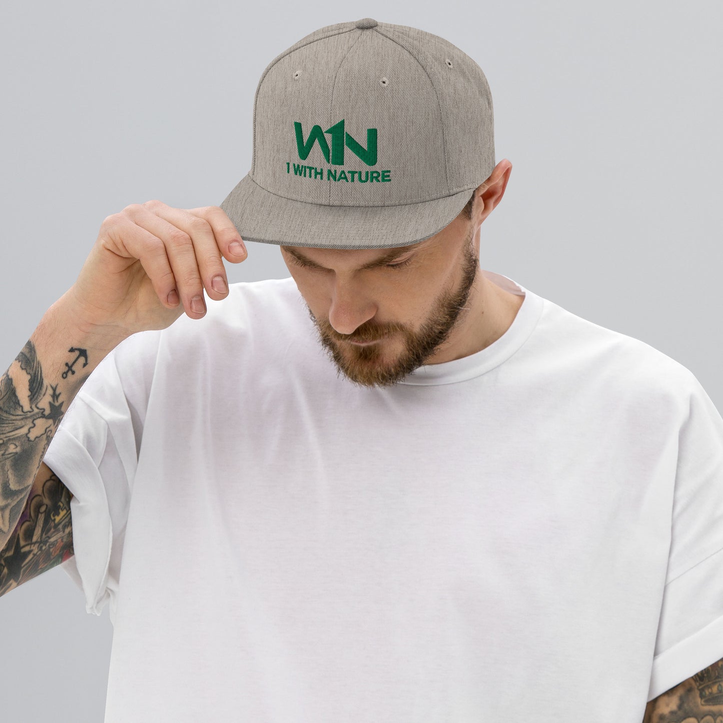 FOREST WISDOM - GREEN - SNAPBACK HAT