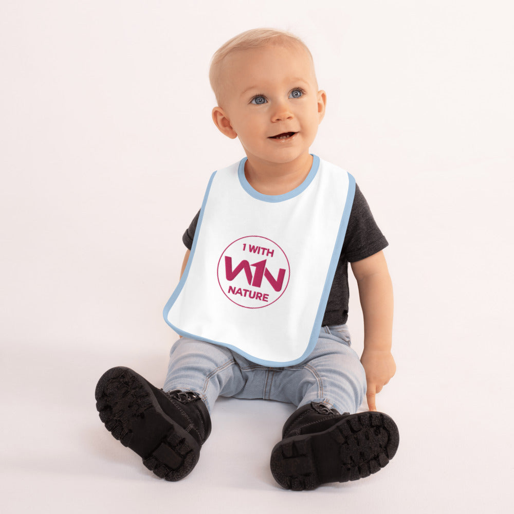 FUTURE HERO - MAROON - BABY BIB