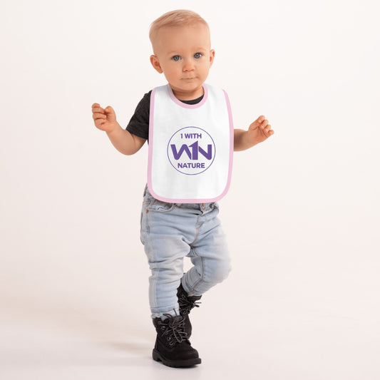 FUTURE HERO - PURPLE - BABY BIB