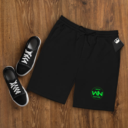 FOREST ACTIVIST - GREEN - FLEECE SHORTS