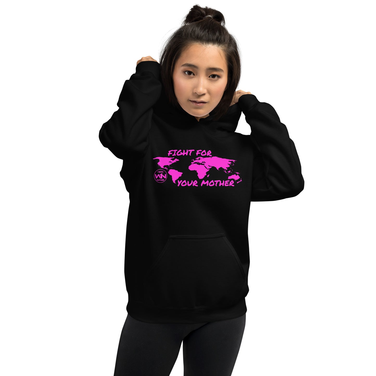 FUTURE FIGHTER - FIGHT FOR YOUR MOTHER - PINK - UNISEX HOODIE