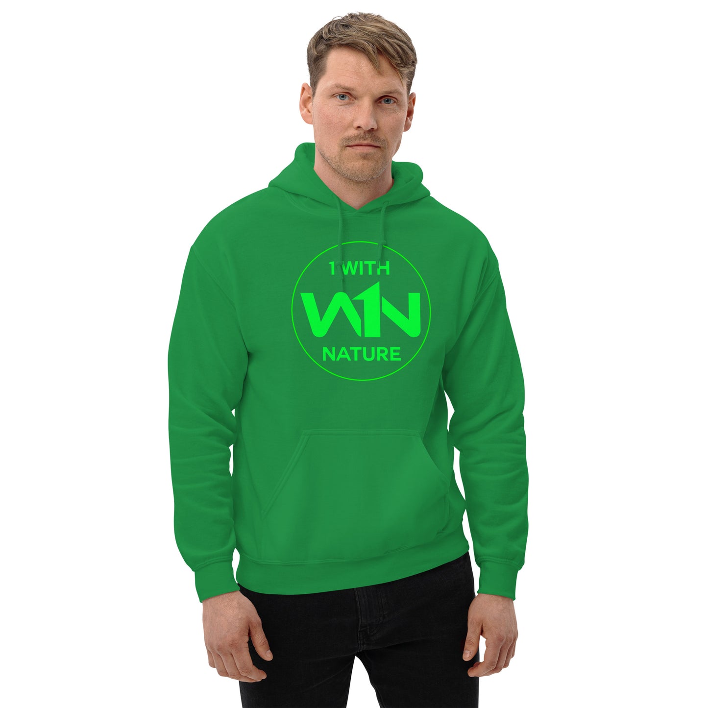 FOREST SOUL FIGHTER - GREEN - UNISEX HOODIE