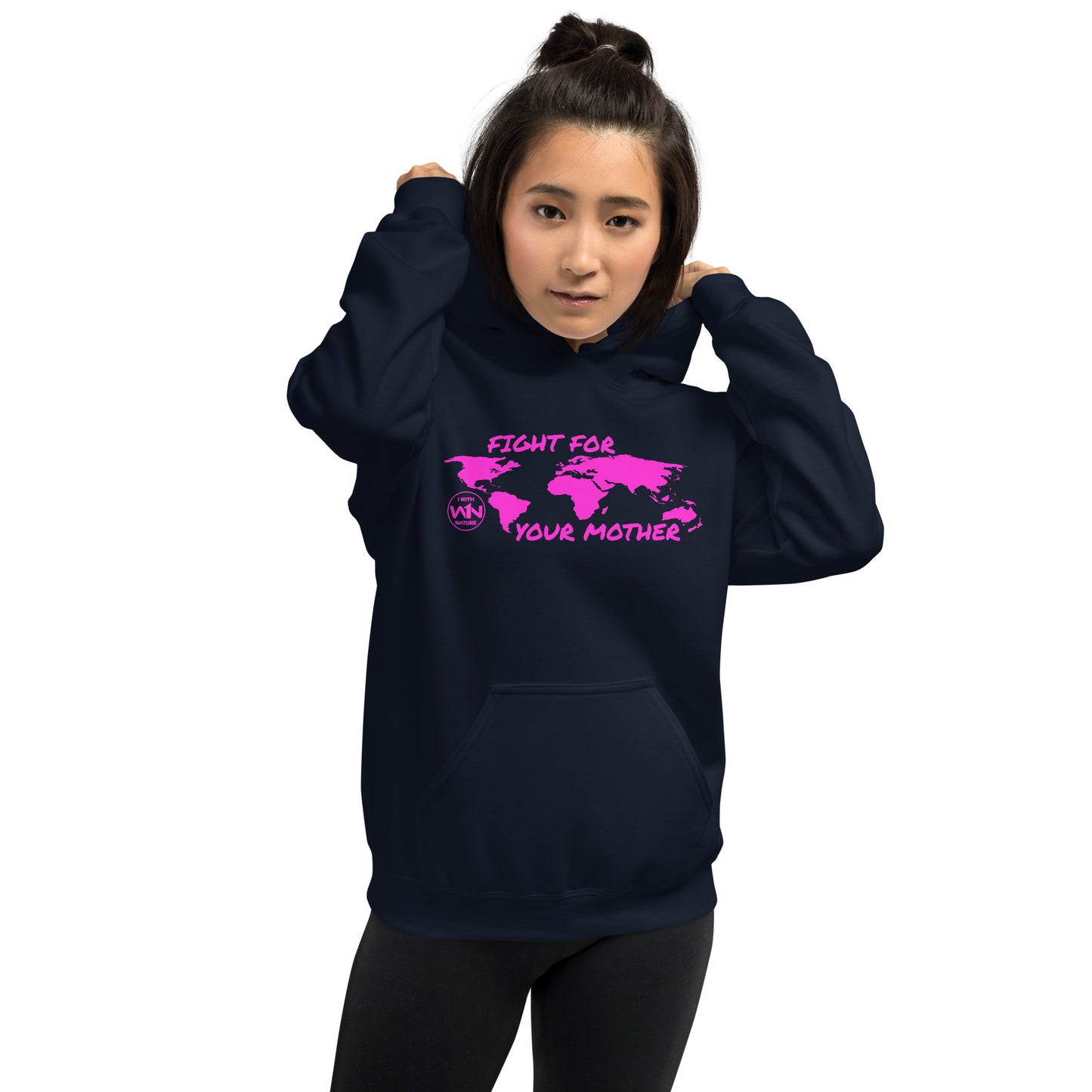 FUTURE FIGHTER - FIGHT FOR YOUR MOTHER - PINK - UNISEX HOODIE