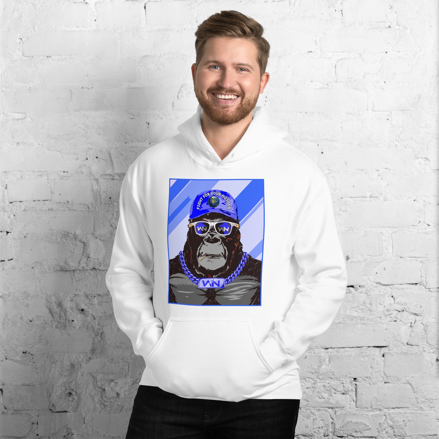 OCEAN FIGHTER - FIGHT FOR YOUR MOTHER - GORILLA - HOODIE