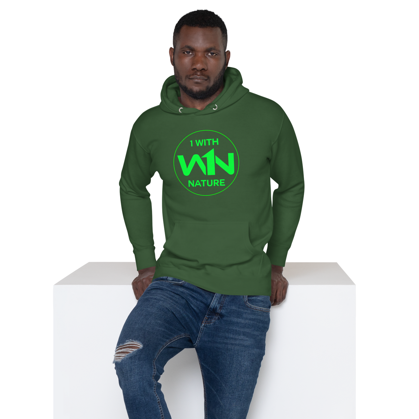 FOREST SOUL FIGHTER - GREEN - HOODIE