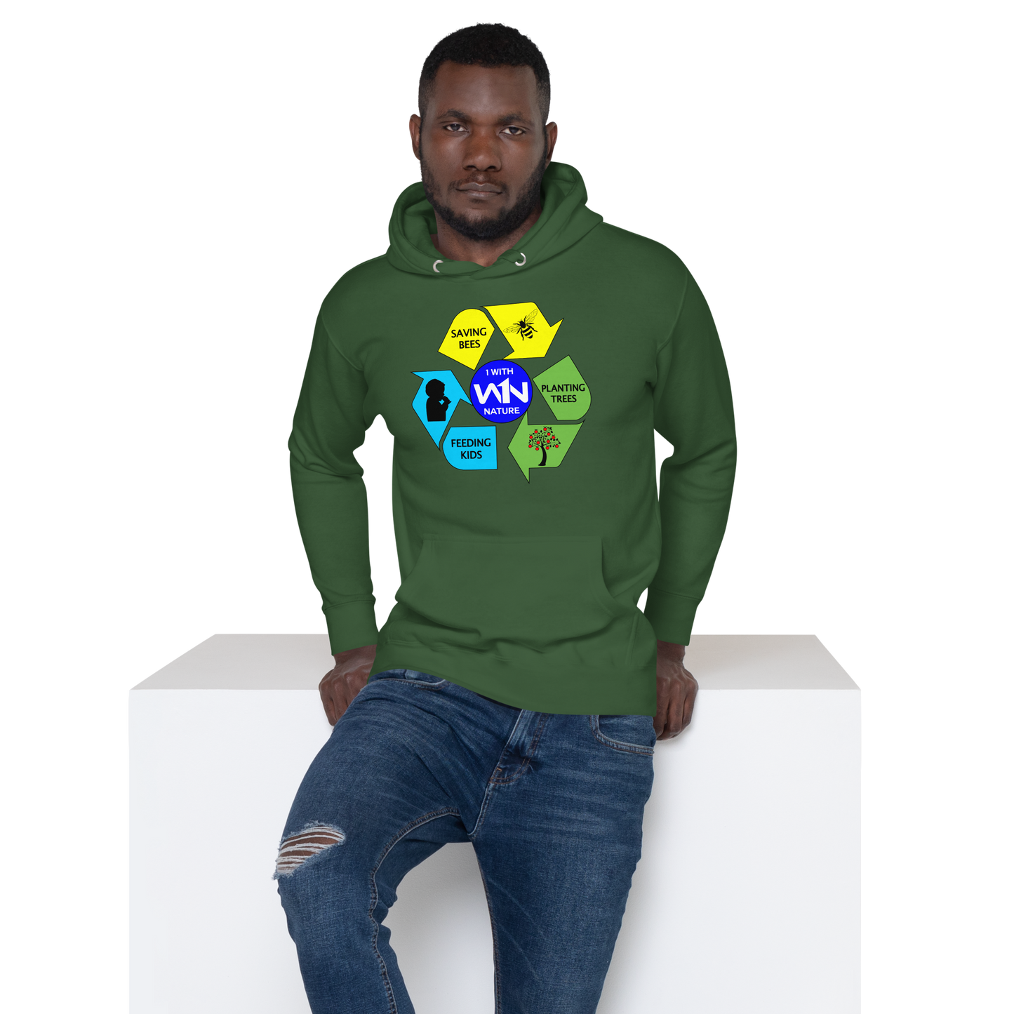 NATURE FIGHTER - HOODIE