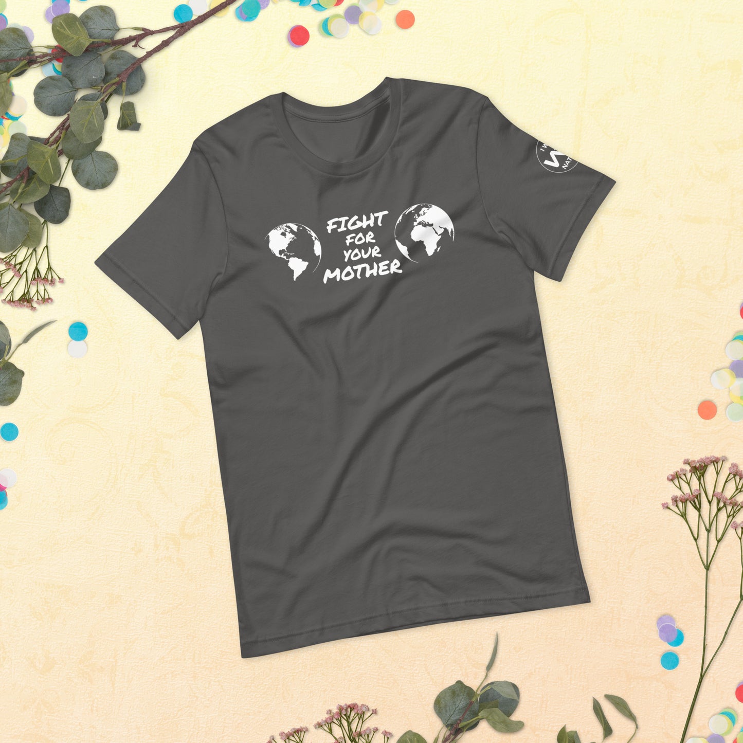 FOREST HEART SAVIOR - FIGHT FOR YOUR MOTHER - WHITE - T-SHIRT