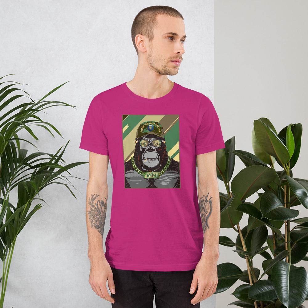 FOREST SAVIOR - FIGHT FOR YOUR MOTHER - GORILLA - T-SHIRT