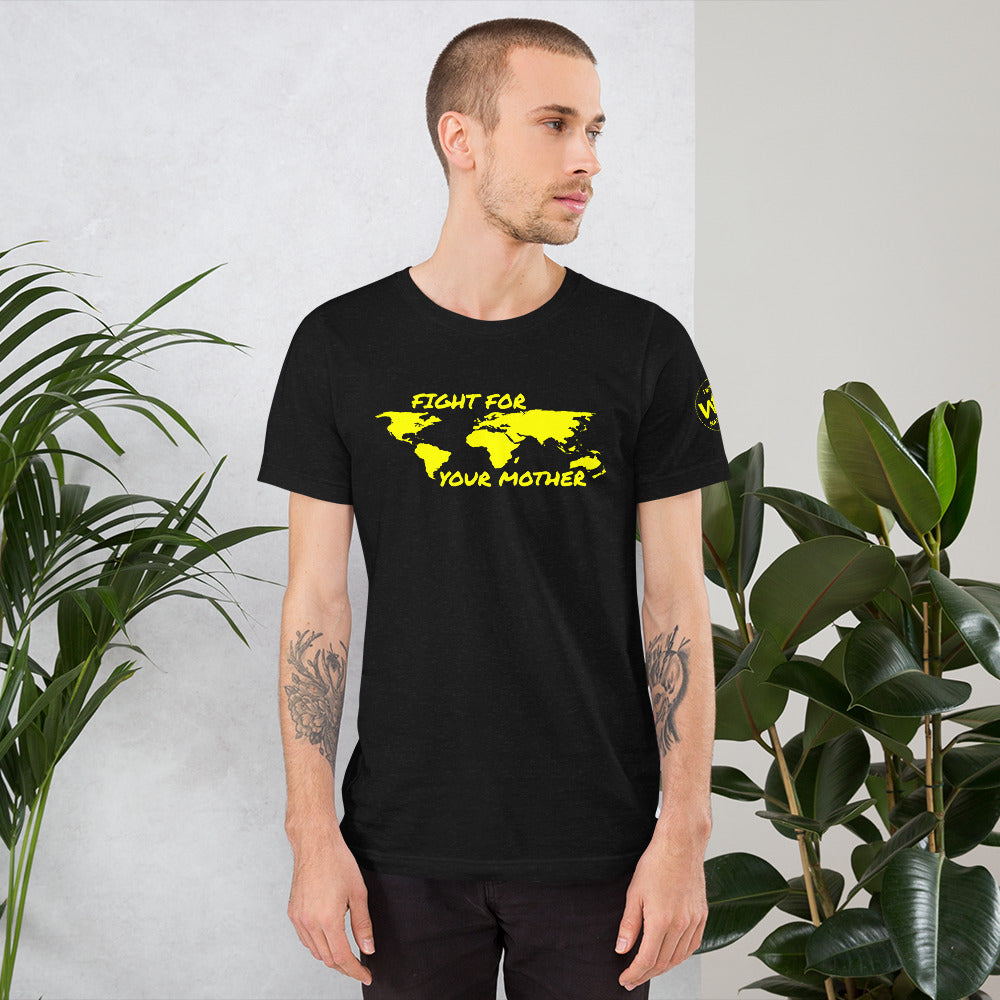 BEE SOUL SAVIOR - FIGHT FOR YOUR MOTHER - YELLOW - T-SHIRT