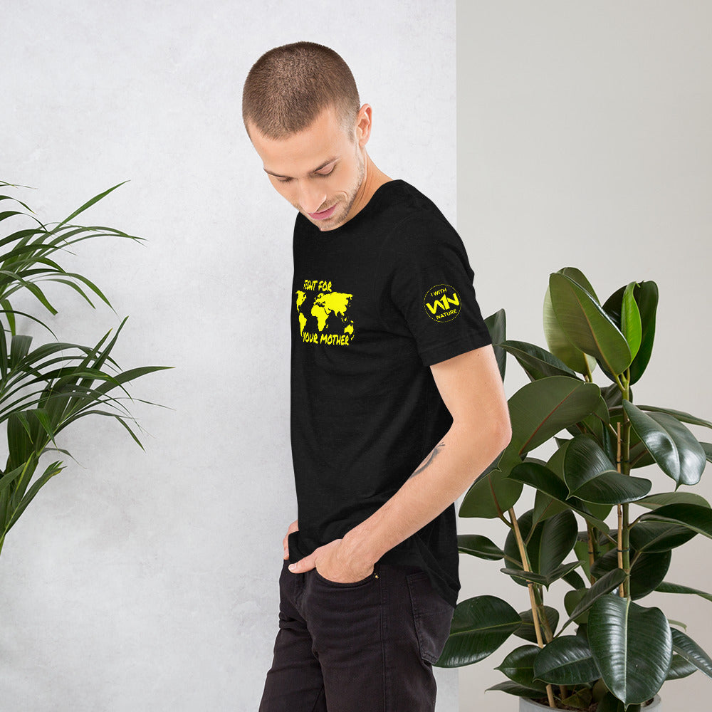 BEE SOUL SAVIOR - FIGHT FOR YOUR MOTHER - YELLOW - T-SHIRT
