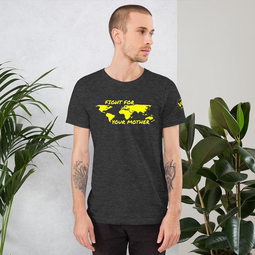 BEE SOUL SAVIOR - FIGHT FOR YOUR MOTHER - YELLOW - T-SHIRT
