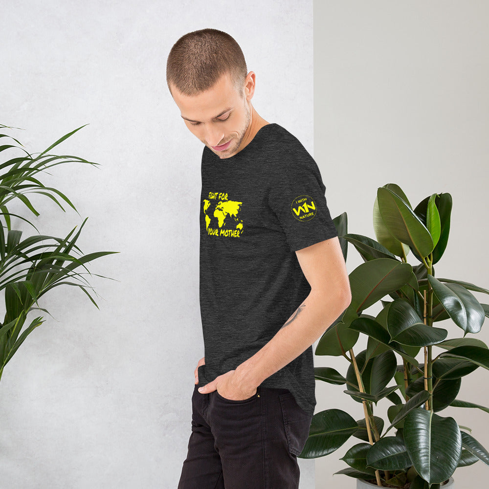 BEE SOUL SAVIOR - FIGHT FOR YOUR MOTHER - YELLOW - T-SHIRT