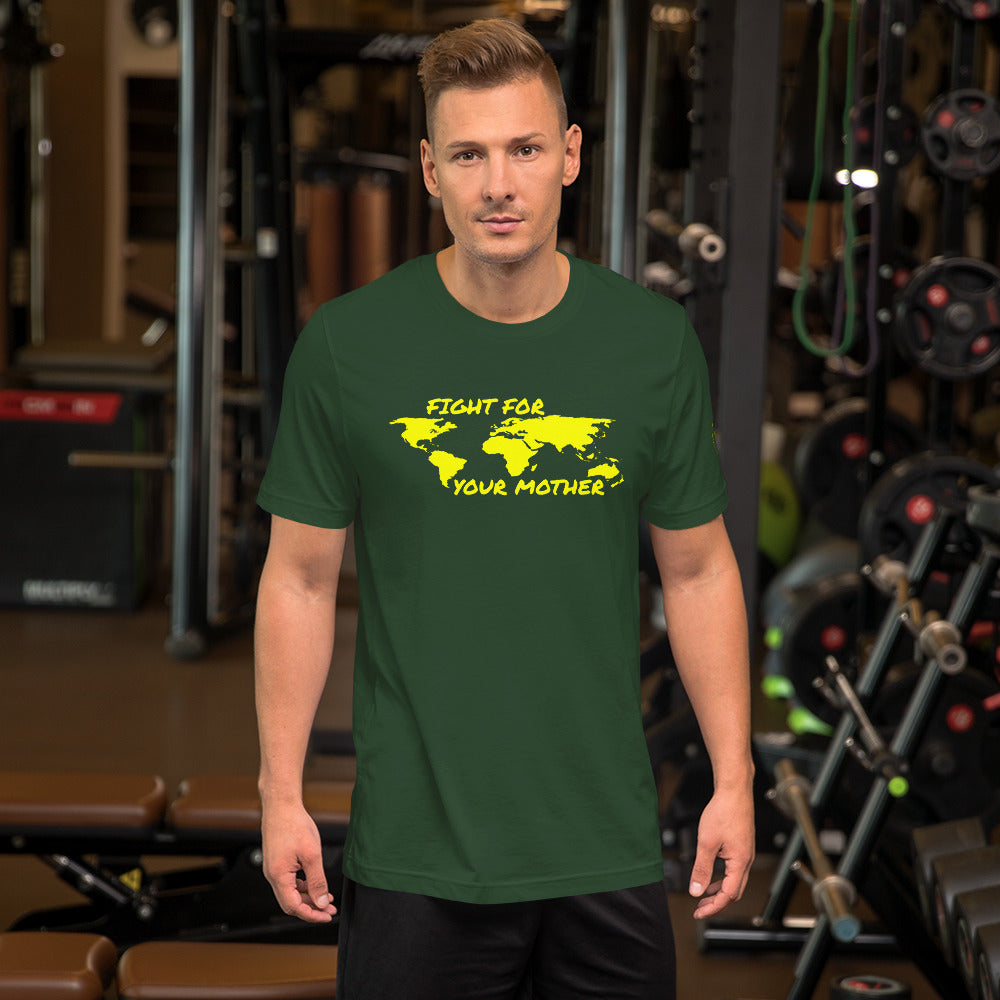 BEE SOUL SAVIOR - FIGHT FOR YOUR MOTHER - YELLOW - T-SHIRT