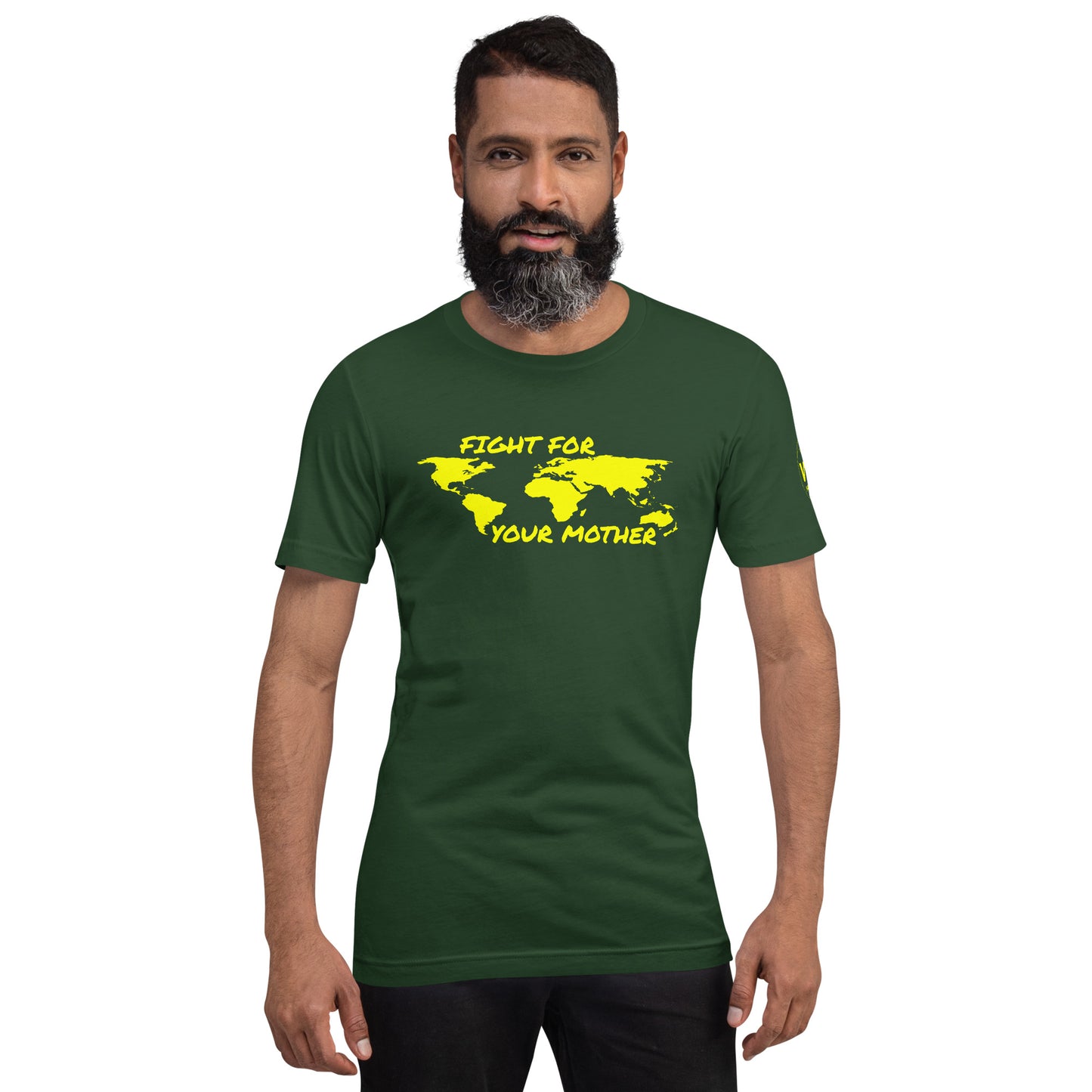 BEE SOUL SAVIOR - FIGHT FOR YOUR MOTHER - YELLOW - T-SHIRT