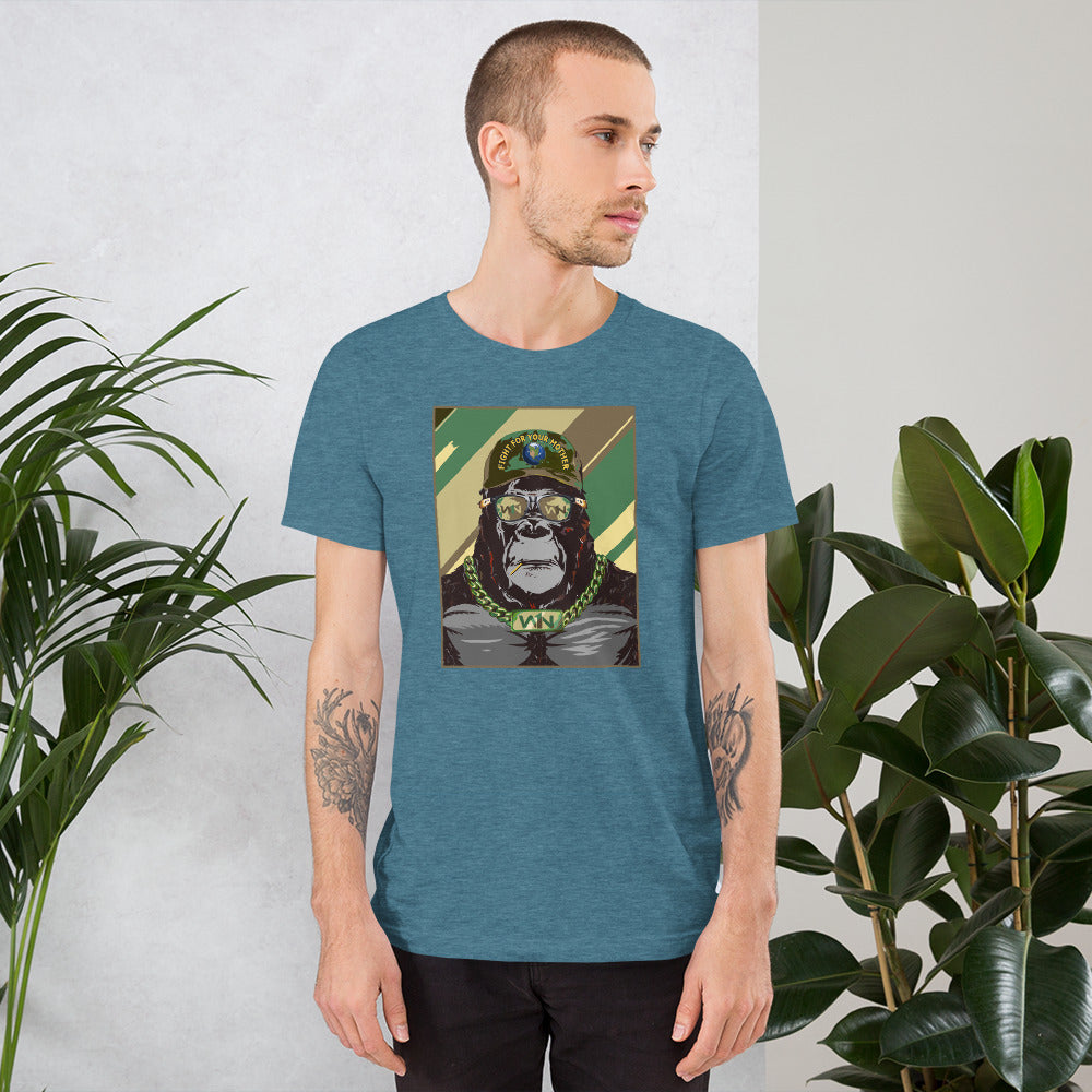FOREST SAVIOR - FIGHT FOR YOUR MOTHER - GORILLA - T-SHIRT