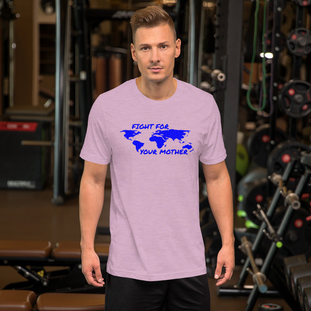 OCEAN SOUL SAVIOR - FIGHT FOR YOUR MOTHER - BLUE - T-SHIRT
