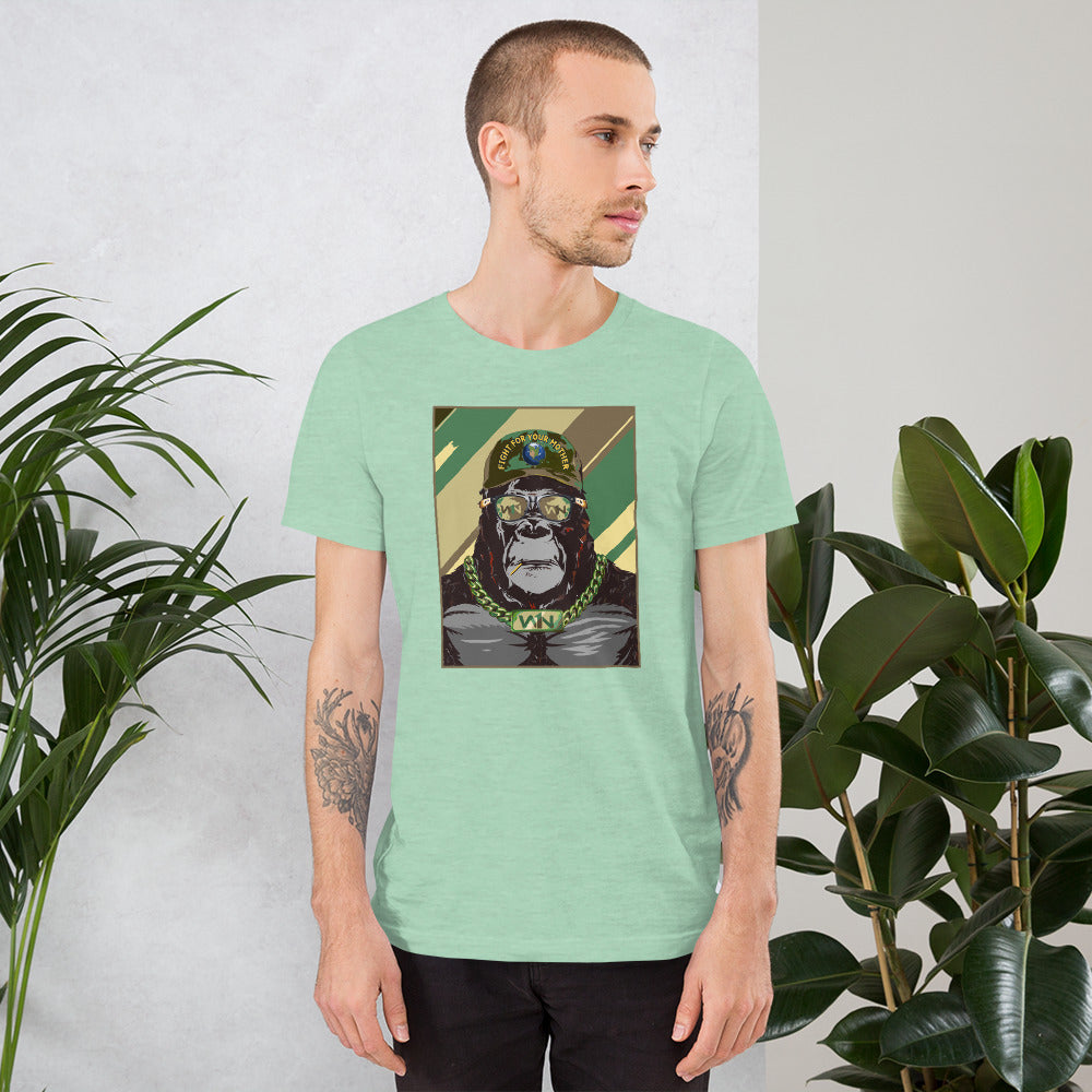FOREST SAVIOR - FIGHT FOR YOUR MOTHER - GORILLA - T-SHIRT