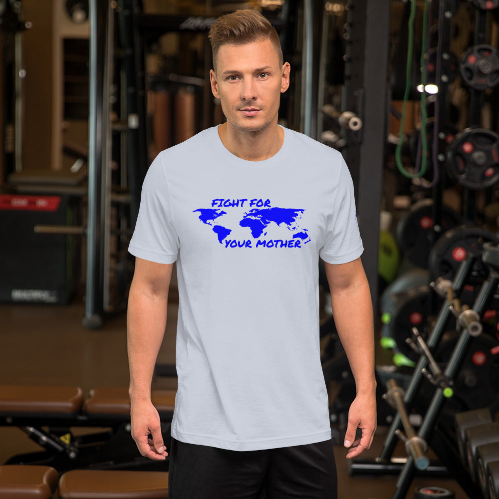 OCEAN SOUL SAVIOR - FIGHT FOR YOUR MOTHER - BLUE - T-SHIRT