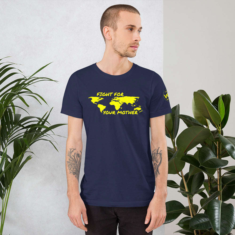 BEE SOUL SAVIOR - FIGHT FOR YOUR MOTHER - YELLOW - T-SHIRT