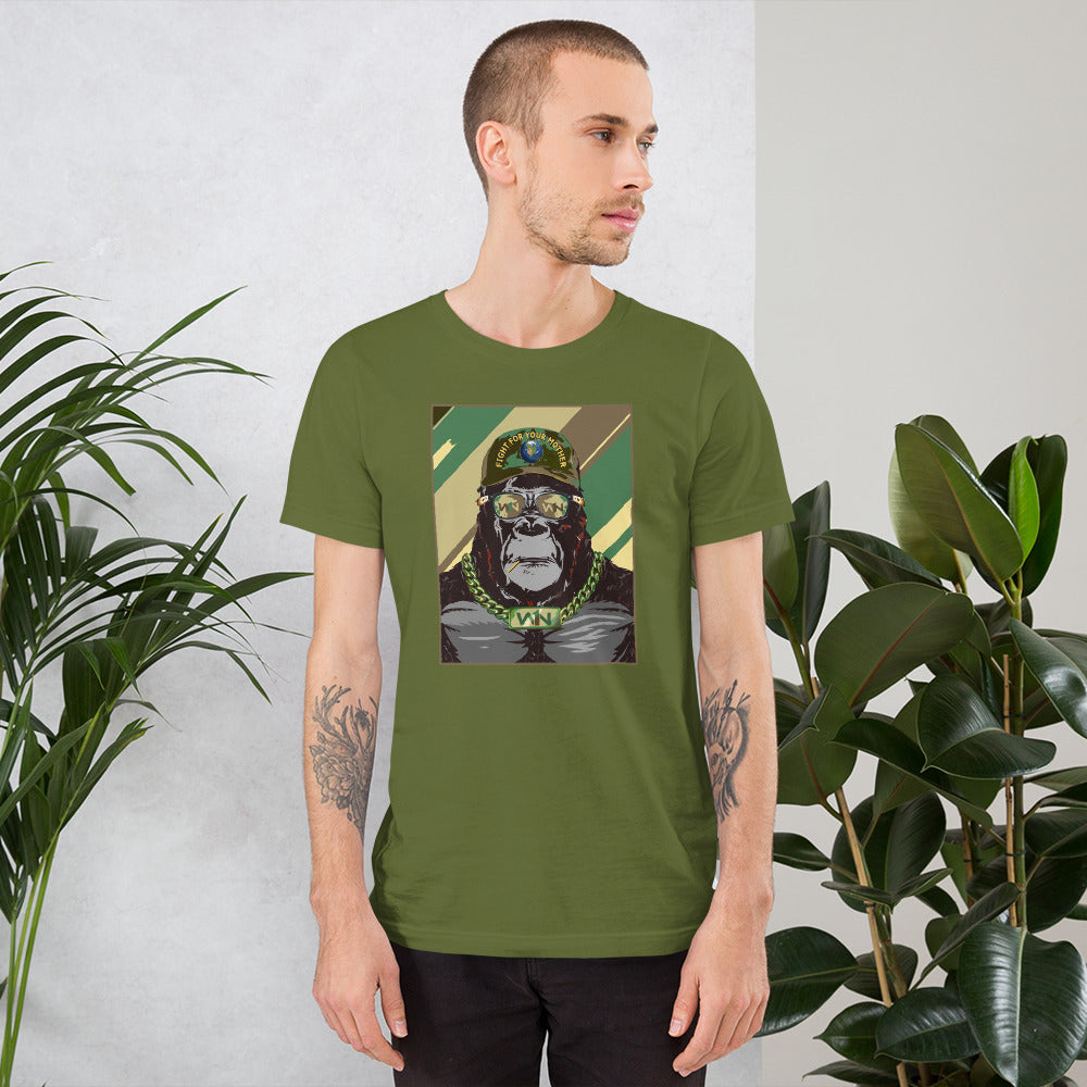 FOREST SAVIOR - FIGHT FOR YOUR MOTHER - GORILLA - T-SHIRT