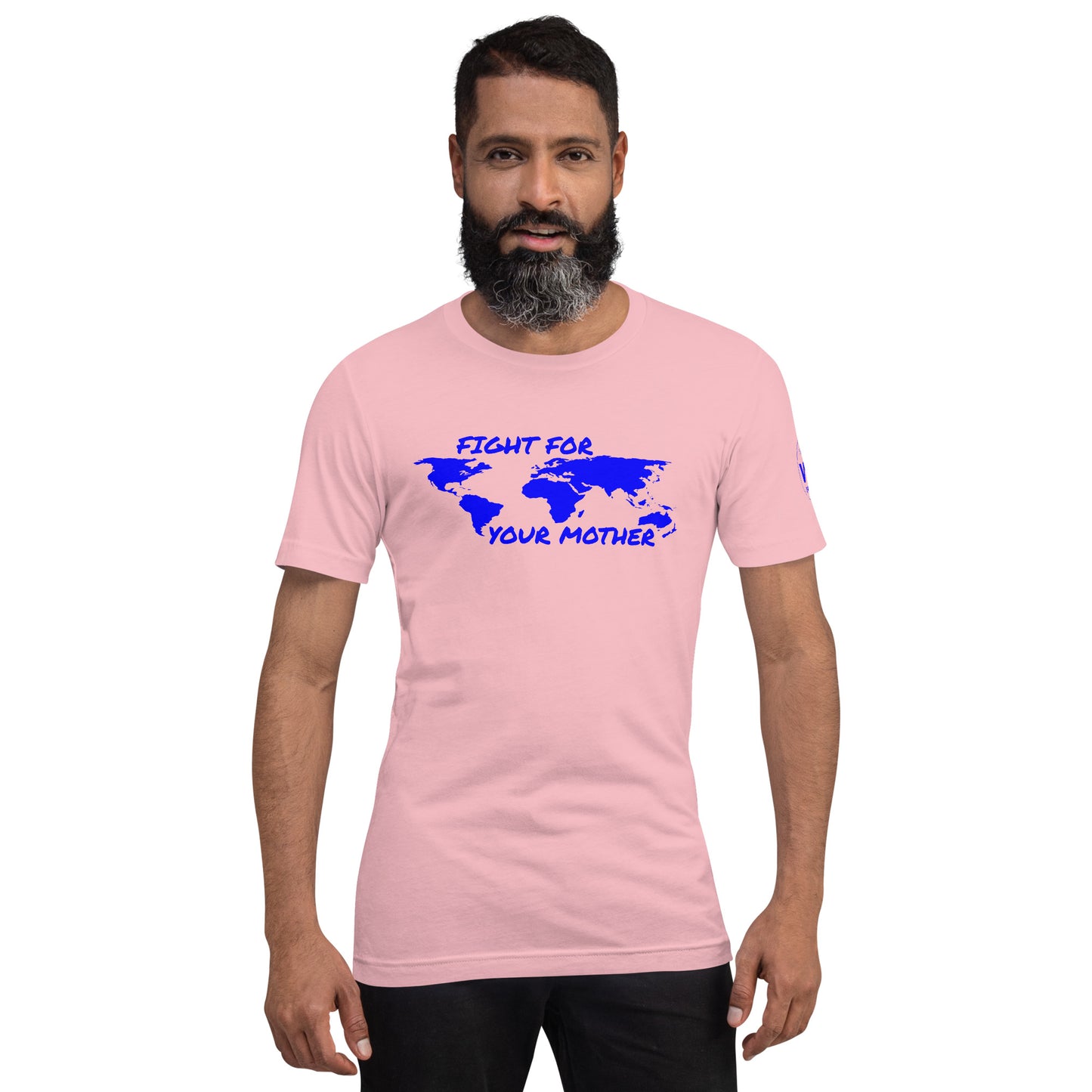 OCEAN SOUL SAVIOR - FIGHT FOR YOUR MOTHER - BLUE - T-SHIRT