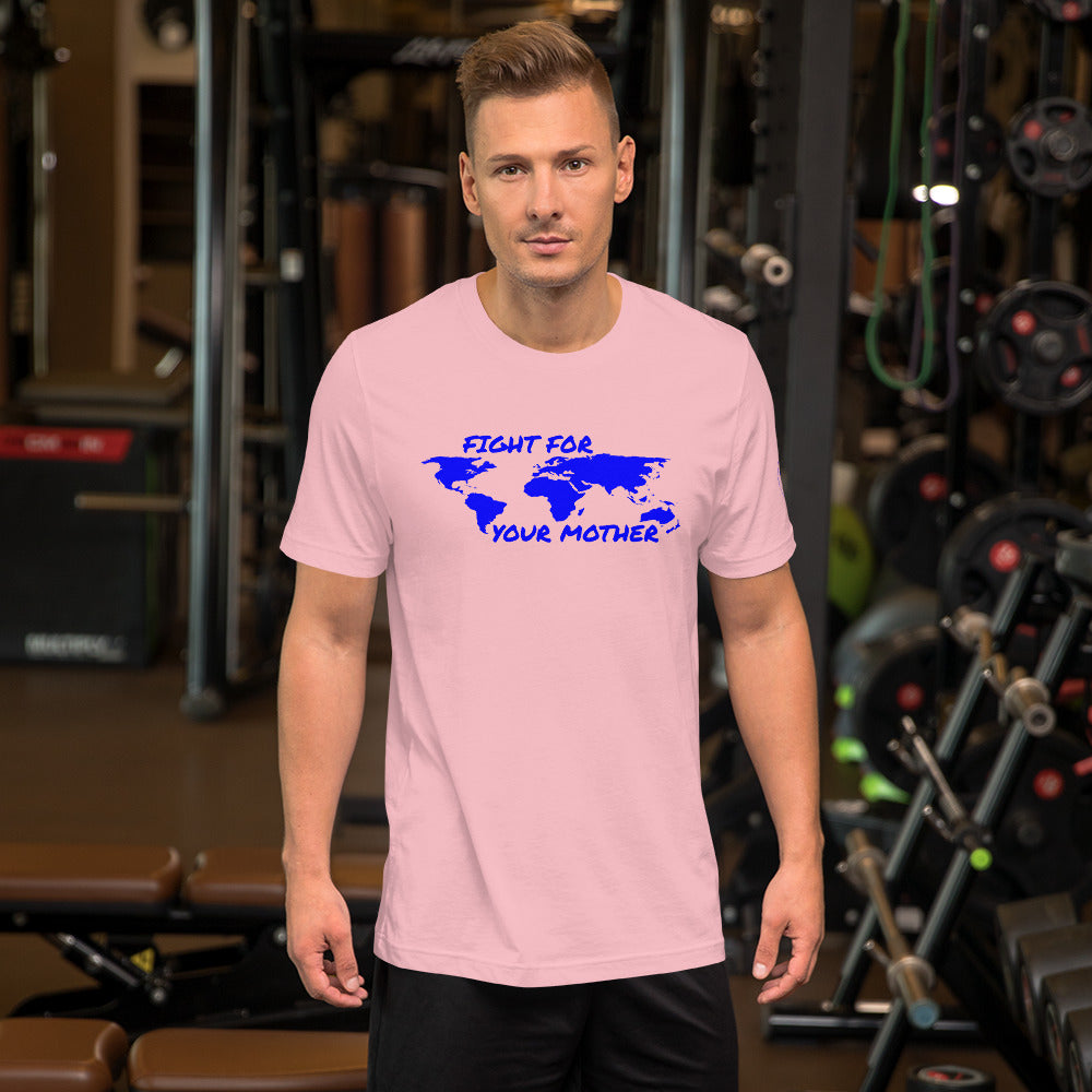 OCEAN SOUL SAVIOR - FIGHT FOR YOUR MOTHER - BLUE - T-SHIRT