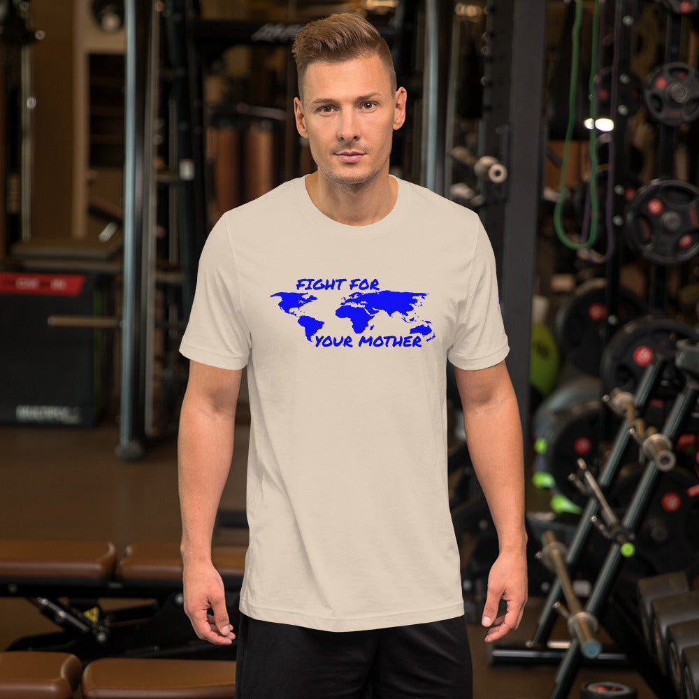 OCEAN SOUL SAVIOR - FIGHT FOR YOUR MOTHER - BLUE - T-SHIRT