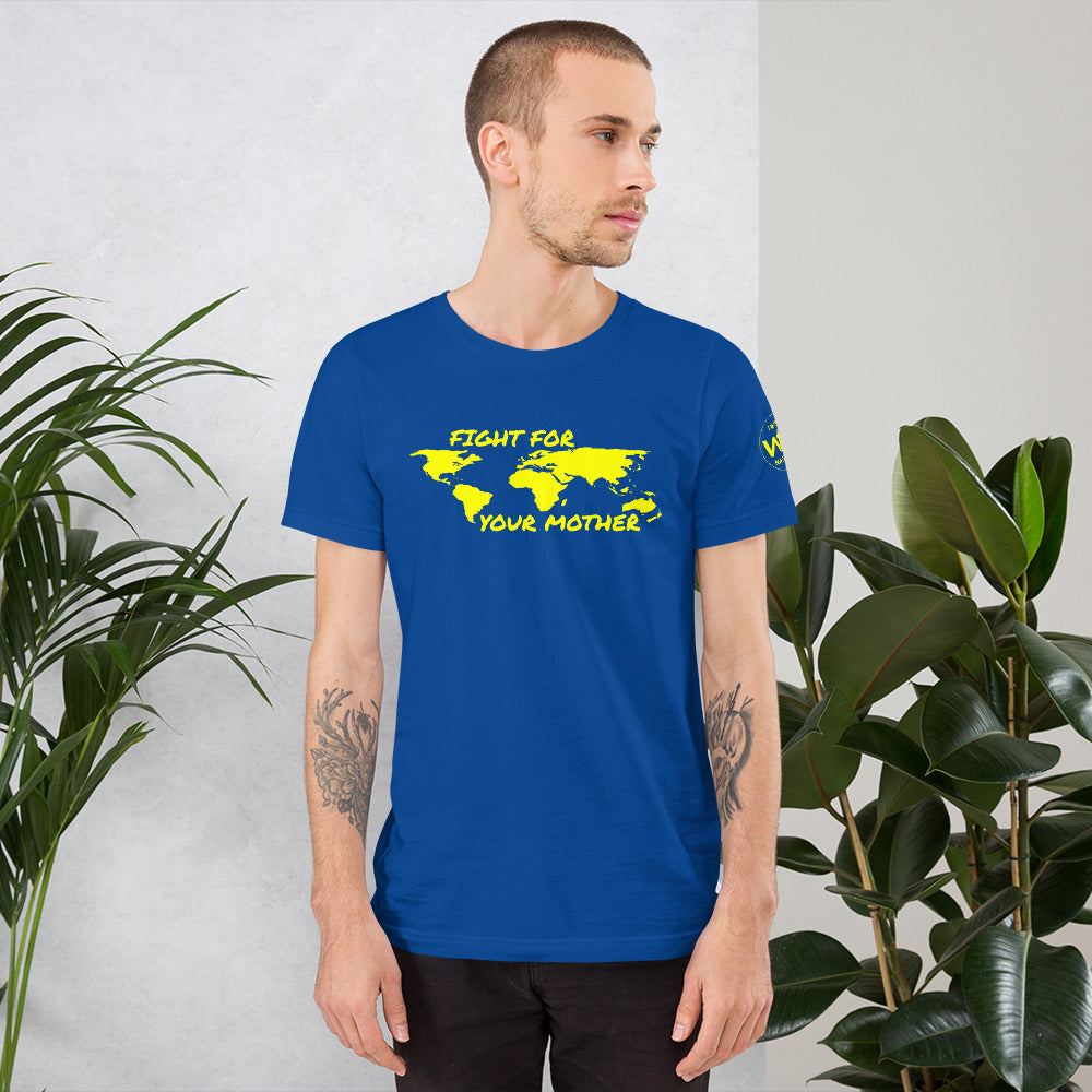 BEE SOUL SAVIOR - FIGHT FOR YOUR MOTHER - YELLOW - T-SHIRT