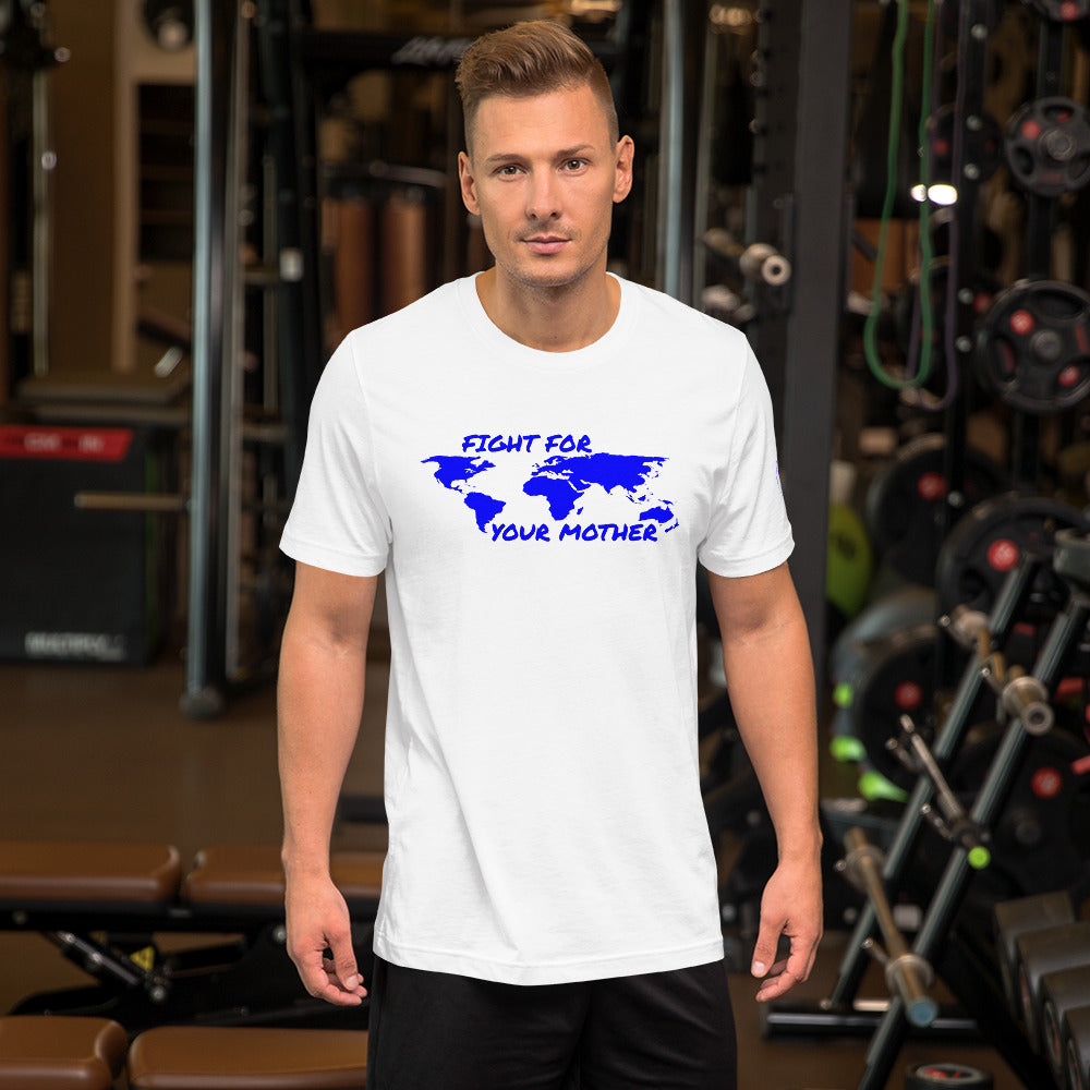 OCEAN SOUL SAVIOR - FIGHT FOR YOUR MOTHER - BLUE - T-SHIRT
