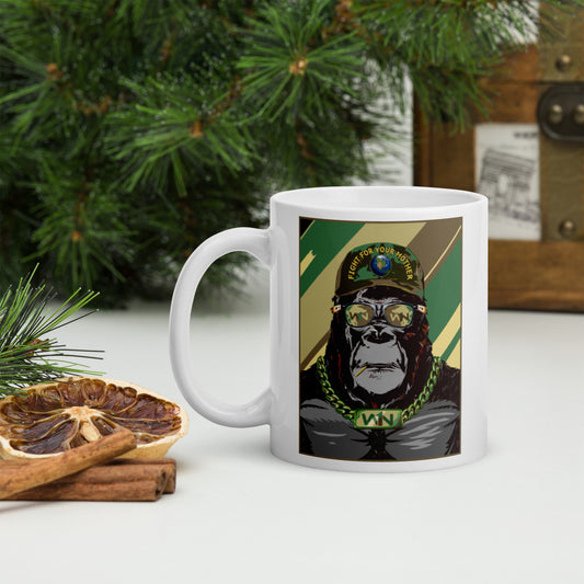 FOREST WISDOM - FIGHT FOR YOUR MOTHER - GORILLA MUG