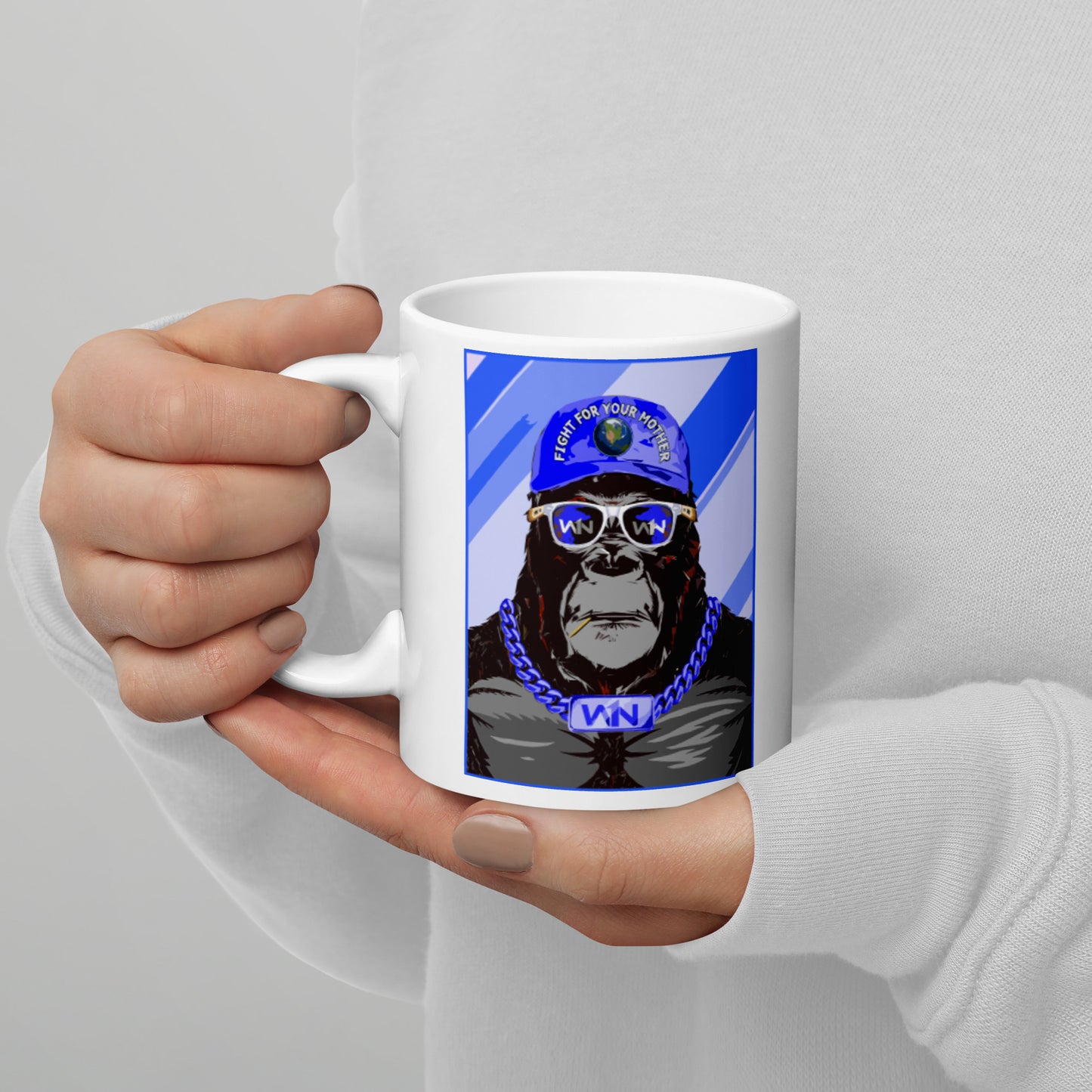 OCEAN WISDOM - FIGHT FOR YOUR MOTHER - GORILLA MUG
