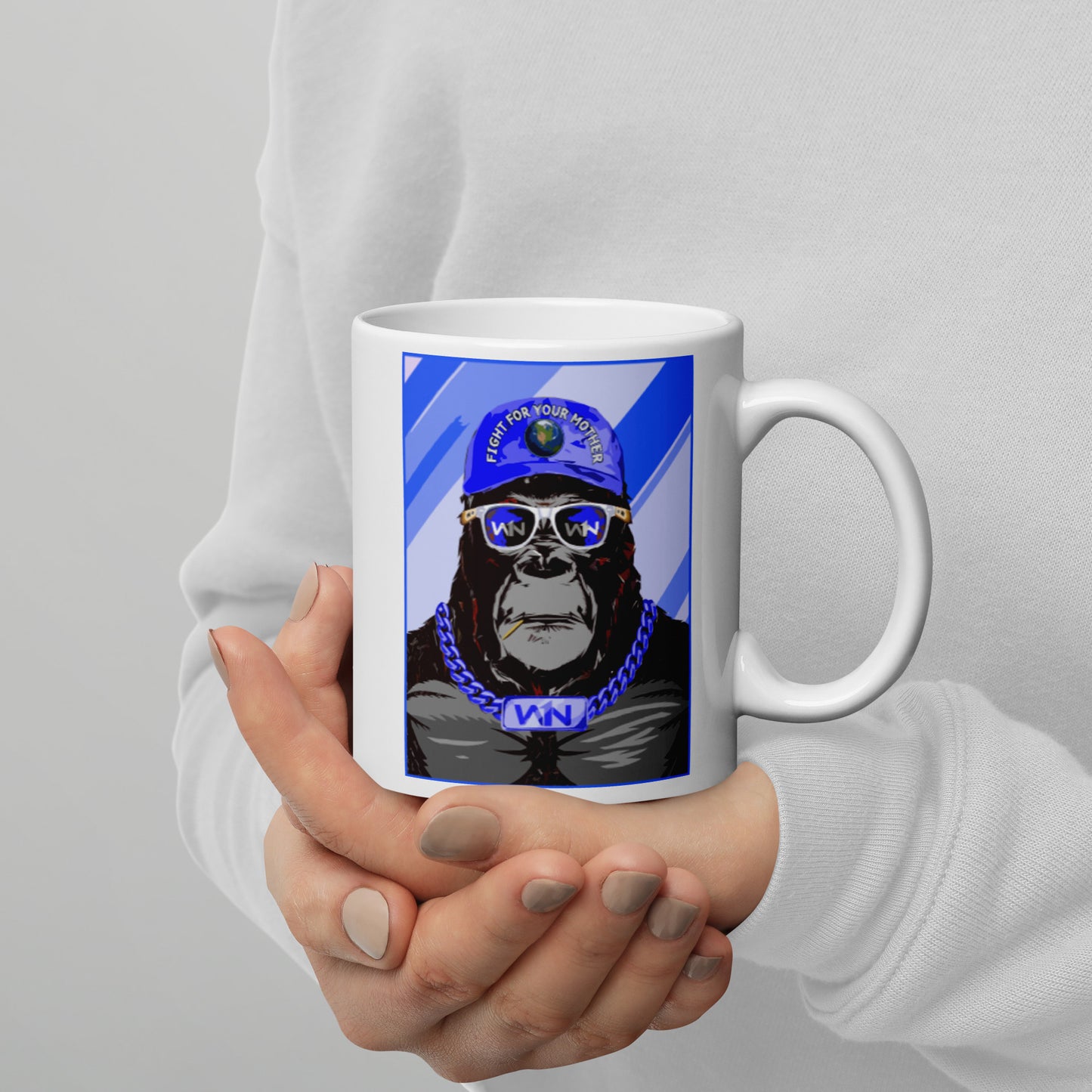 OCEAN WISDOM - FIGHT FOR YOUR MOTHER - GORILLA MUG