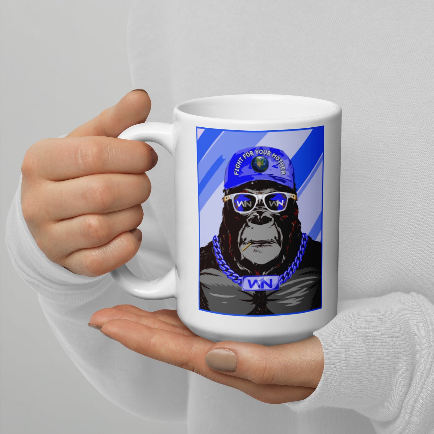 OCEAN WISDOM - FIGHT FOR YOUR MOTHER - GORILLA MUG