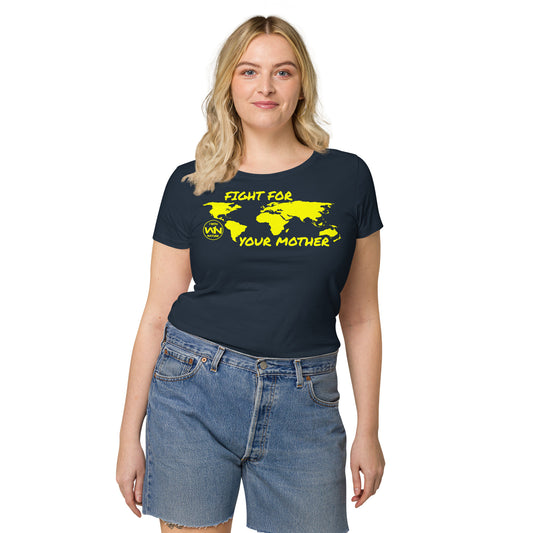 BEE SOUL SAVIOR - FIGHT FOR YOUR MOTHER - YELLOW - WOMEN’S T-SHIRT