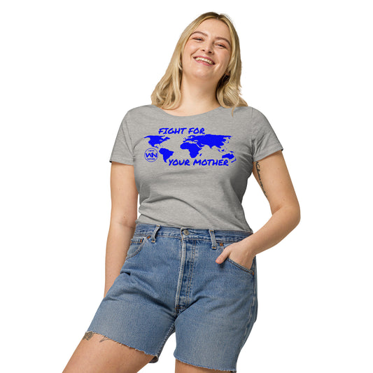 OCEAN SOUL SAVIOR - FIGHT FOR YOUR MOTHER - BLUE - WOMEN’S T-SHIRT