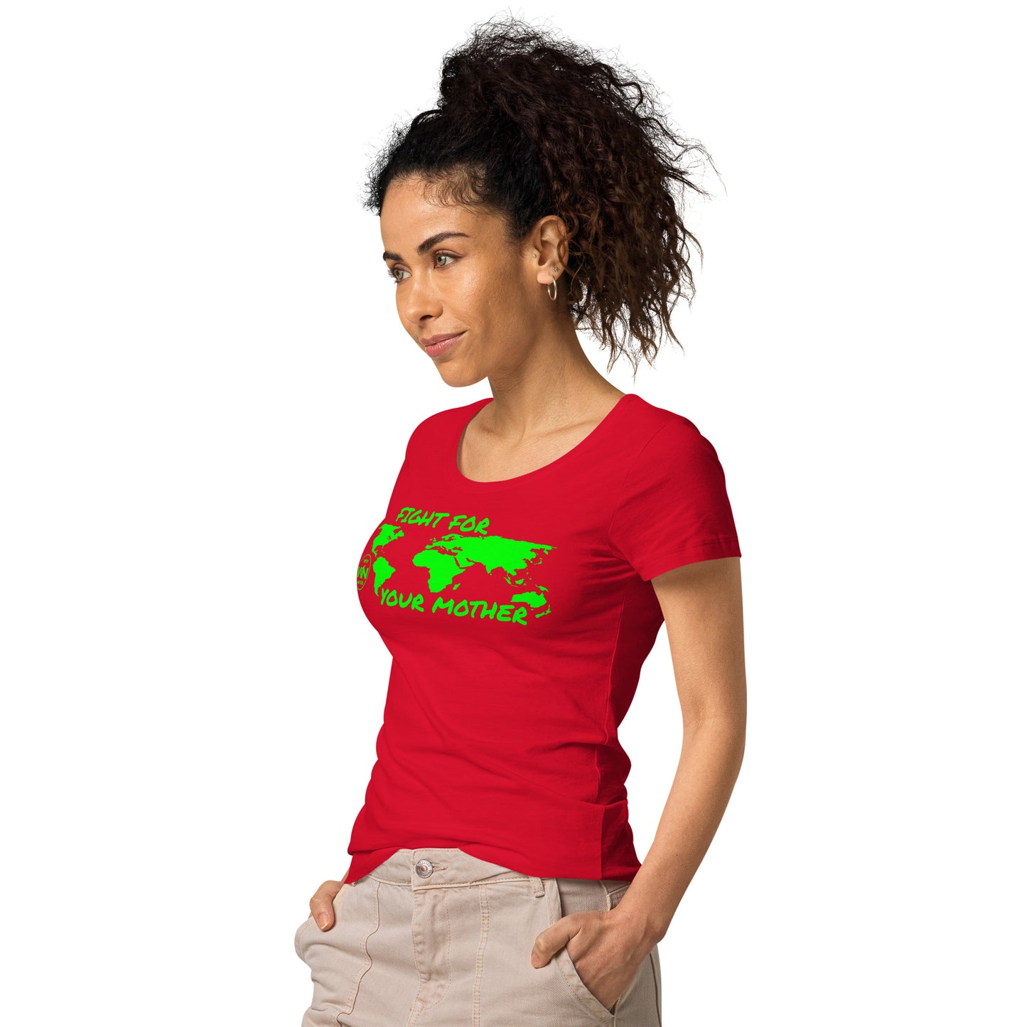 FOREST SOUL SAVIOR - FIGHT FOR YOUR MOTHER - GREEN - WOMEN’S T-SHIRT
